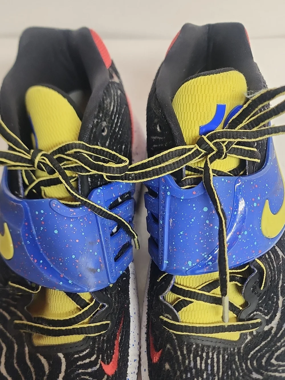 Nike KD Pop Art 2021 SZ 8/41 - Black/Blue/Yellow/Red Shoes Comfortsble Unique